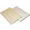 Basswood Plywood Sheets – 12x18 or 12x12 Unfinished or Finished Wood Sheets for Crafts, Laser Cutting, DIY – 10 Pack